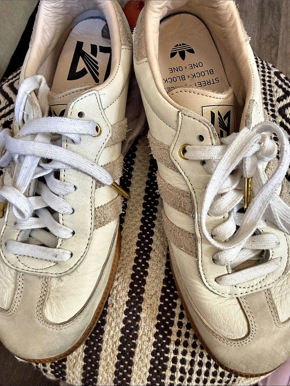 adidas adidas Samba LAFC (Linen Gum) Sneakers White & Beige